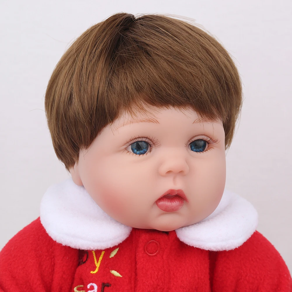 NPKDOLL Reborn Baby Doll мягкая силиконовая кукла 18 дюймов розовые плюшевые игрушки для