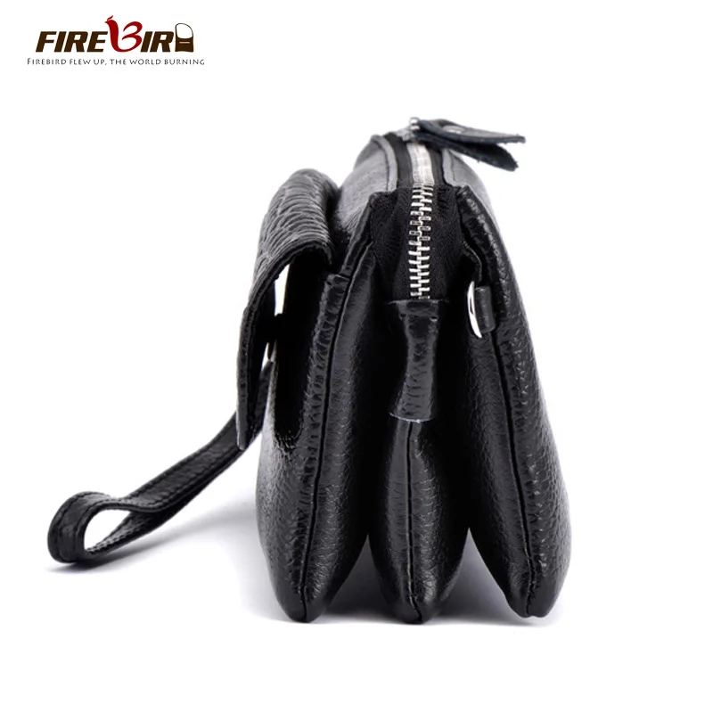 Кошелек из натуральной кожи с тиснением Жар птица Женский кошелек воловьей клатч