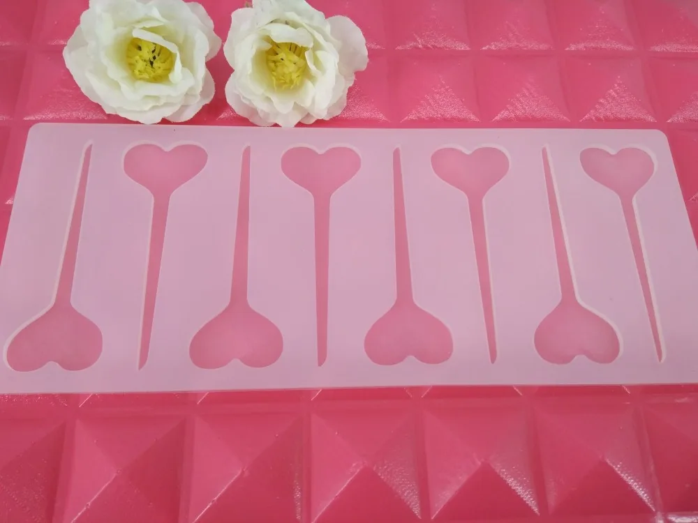Силиконовая форма для шоколада в форме сердца сделай сам|muffin pan|silicone moldsilicone mold