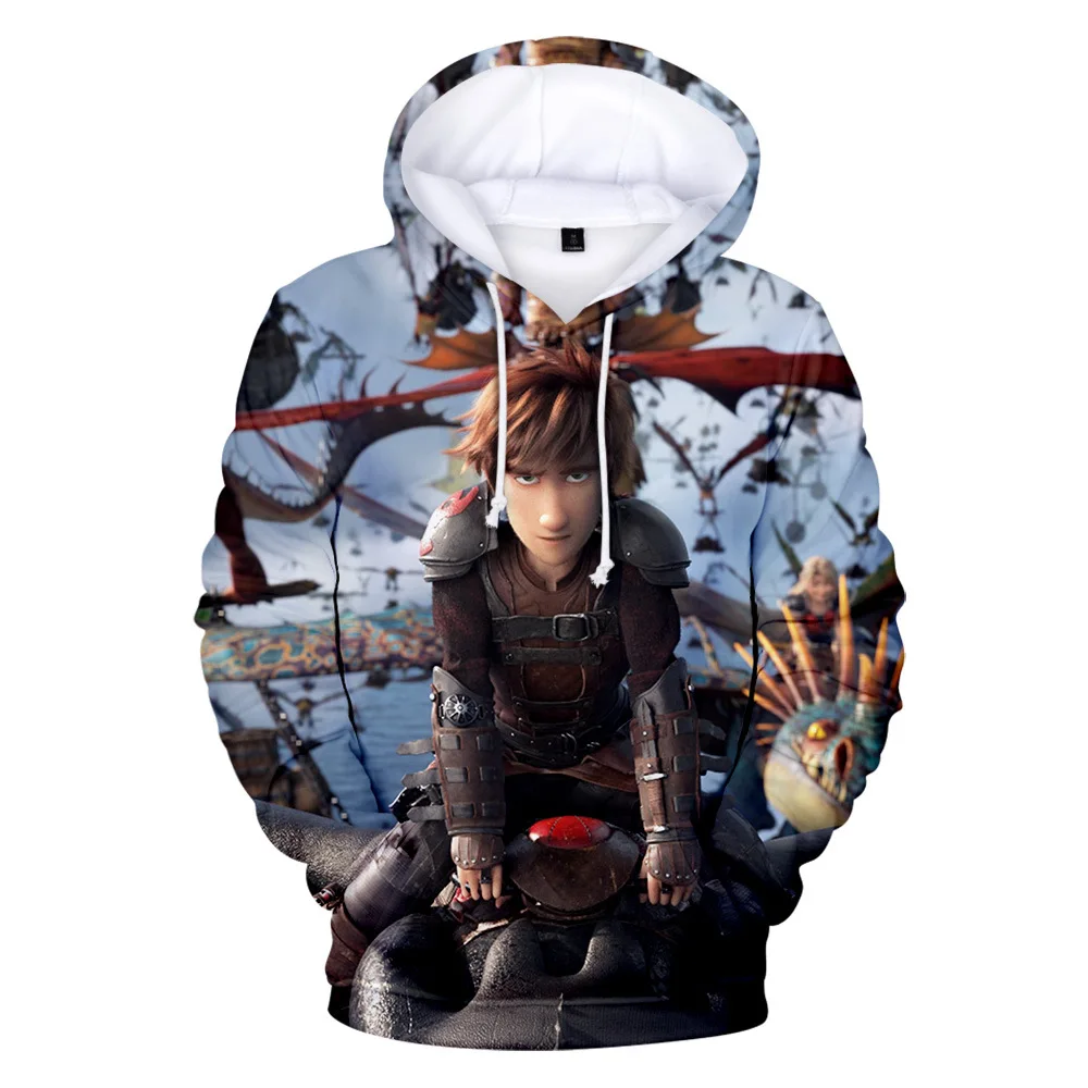 How To Train Your Dragon Hoodie Sweatshirt Men Long Sleeve Clothes Youth Male Fashion Hoodies Coat Tops Hip Hop Pullovers Mens |