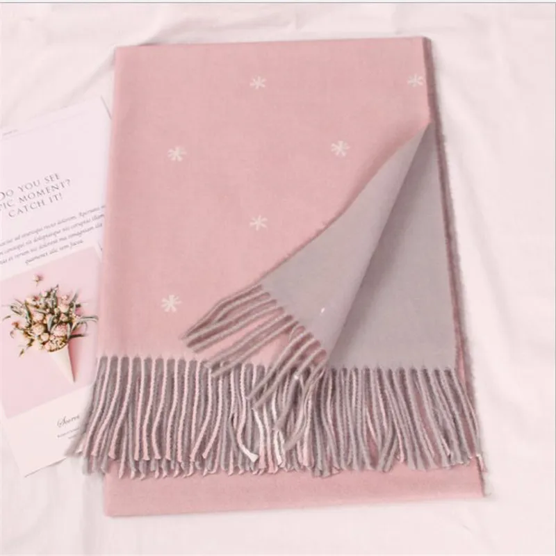 Для женщин пашмины платок Сезон зима осень женские шарфы палантин шаль на