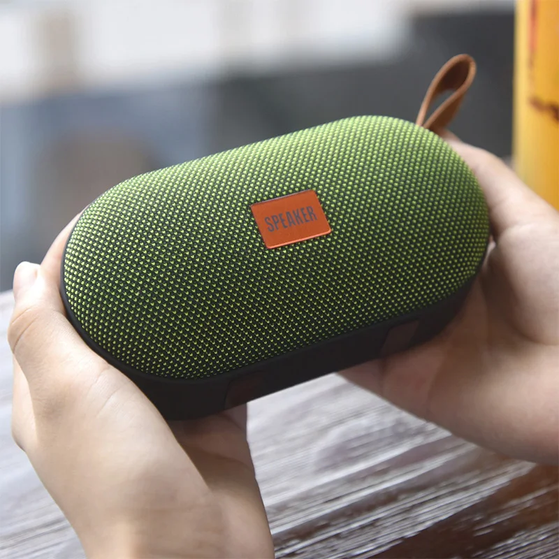 Портативный тканевый беспроводной Bluetooth динамик Водонепроницаемый мини Аудио
