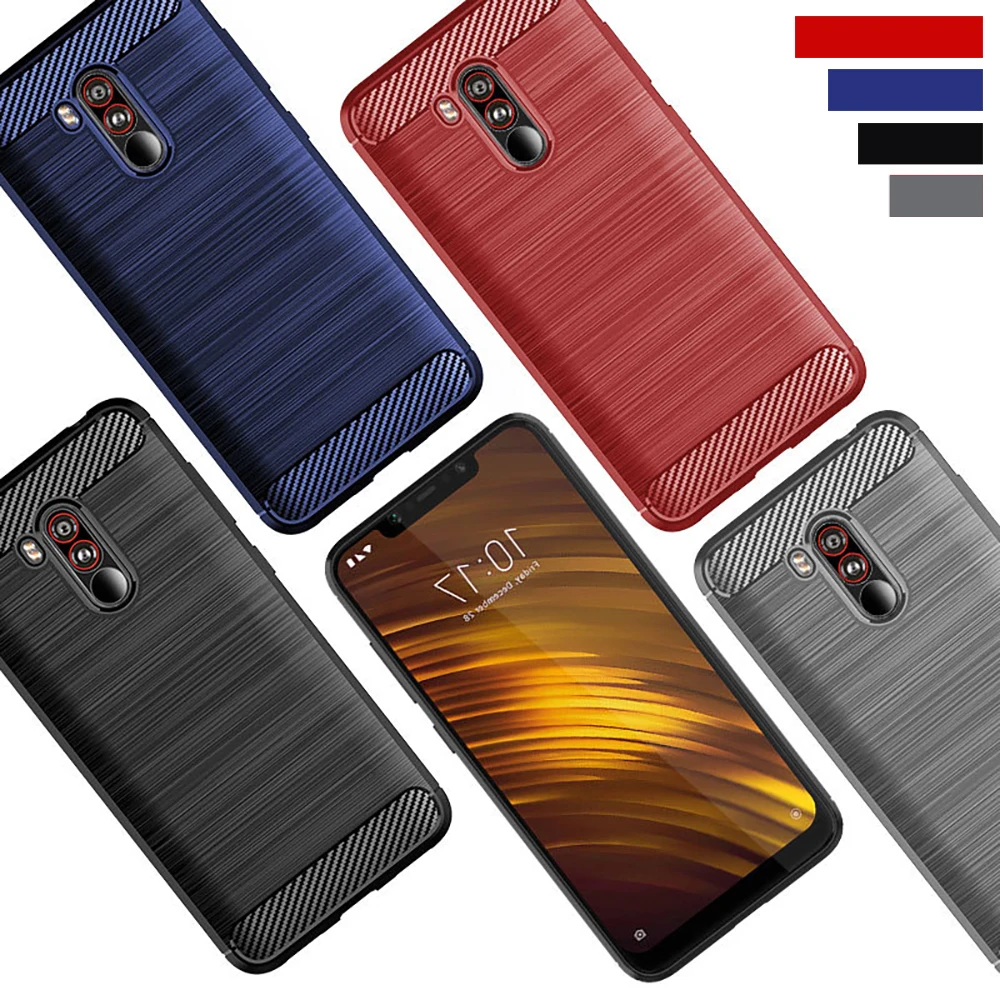 Cases on ksiomi for xiaomi PocoPhone F1 case Poco phone cover mobile f 1 silicone PocoPhoneF1 xaomi protective xaiomi 5.9 |