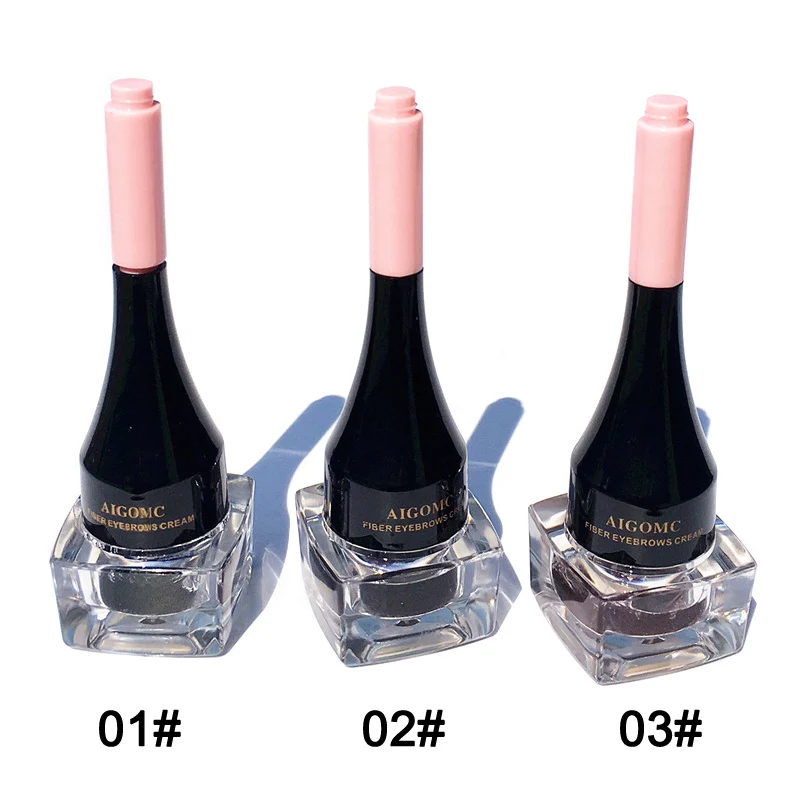 3D гель для наращивания бровей из водонепроницаемого волокна и YUF99 | Красота
