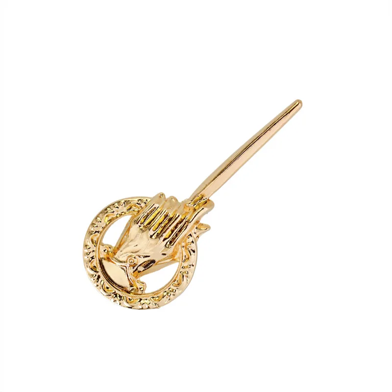 Украшения на шею из брошь ручной короля Lapel Вдохновленный Аутентичные Опора