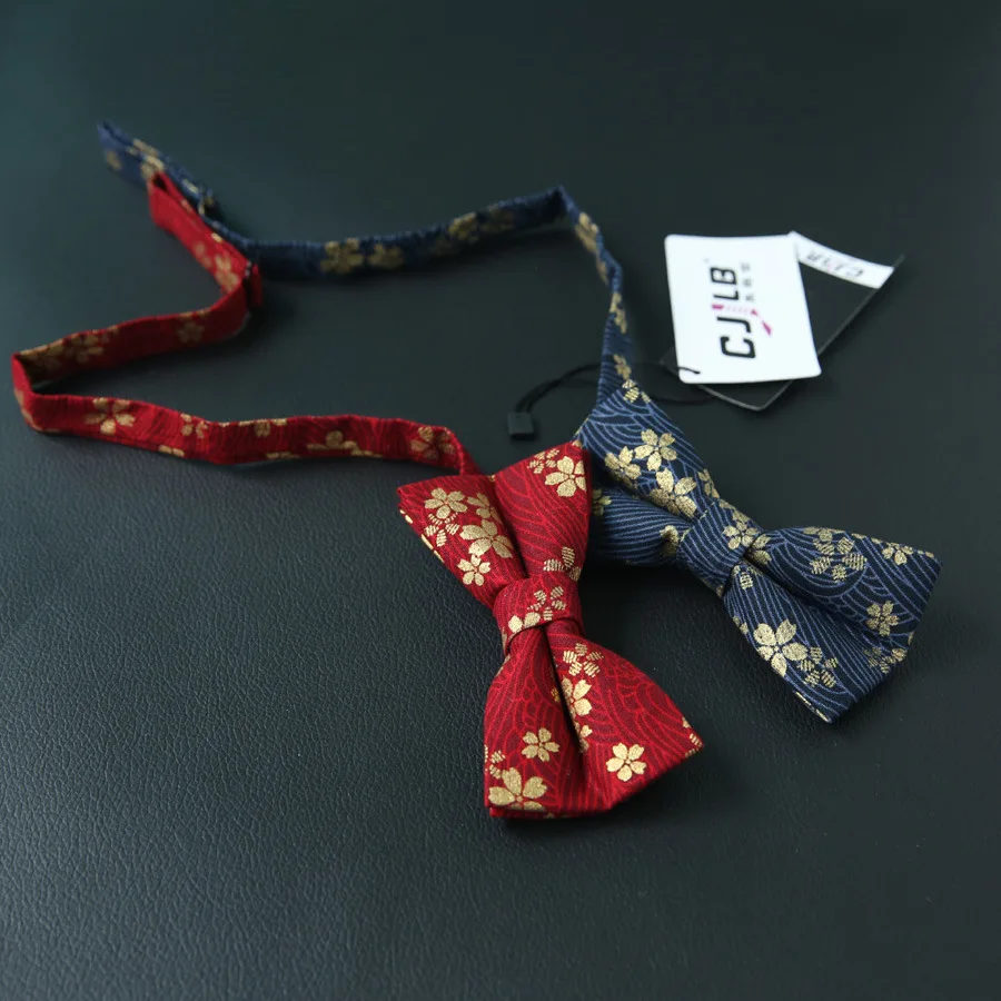 Мужской Регулируемый формальный хлопковый винтажный галстук-бабочка с животным