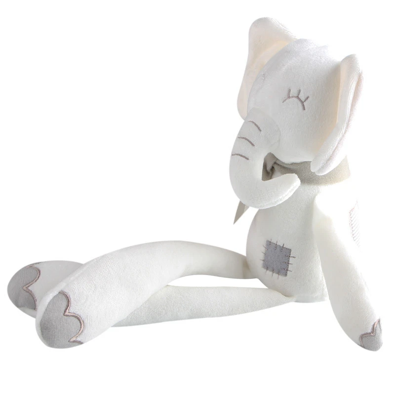 Детские длинноногая слон Успокаивающая игрушка для детей милая мягкая форма в