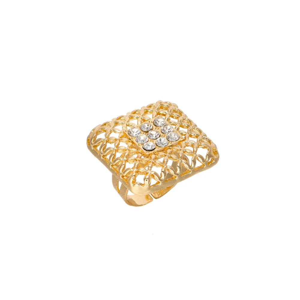 Набор ювелирных изделий BAUS из африканских бусин золотого цвета три Модный