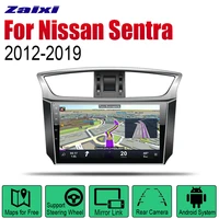 for nissan sentra 20122019 car android accessories multimedia player gps navigation radio stereo video system head unit display