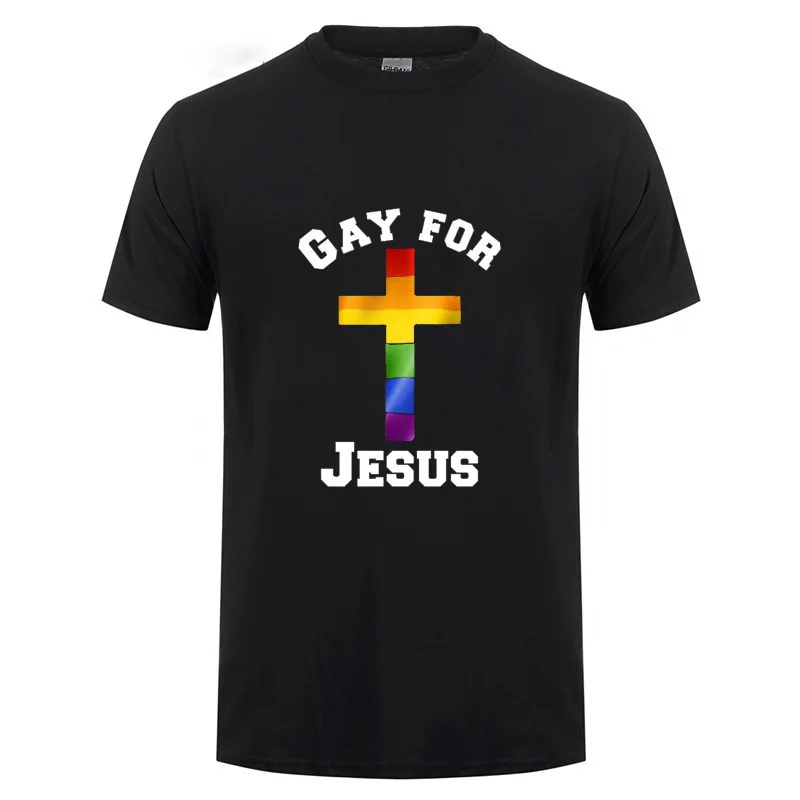 Футболка с надписью Gay for Jesus забавная футболка в стиле ретро religion Christ joke bible
