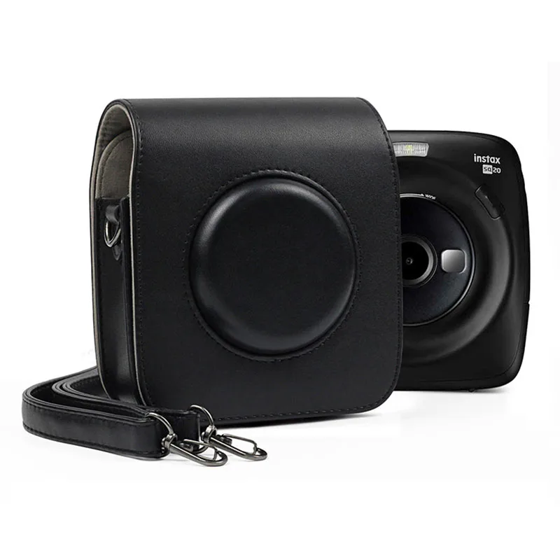 Сумка для камеры FUJIFILM Instax SQUARE SQ20 SQ10 чехол из искусственной кожи Винтажный на