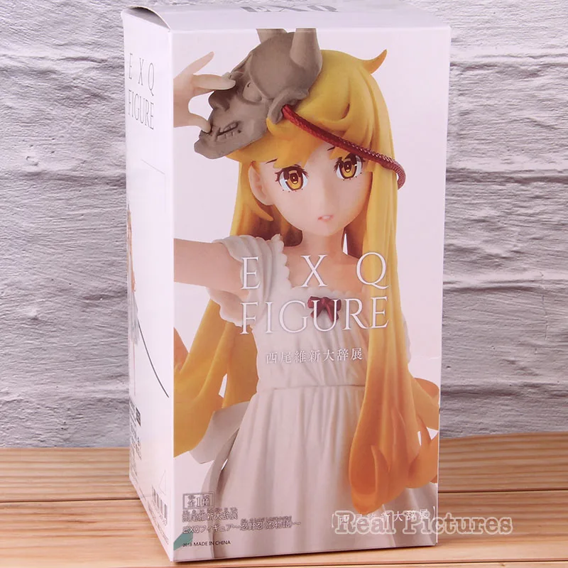EXQ фигурка Monogatari Oshino Shinobu Bakemonogatari Shinobu фигурка ПВХ Коллекционная модель игрушки