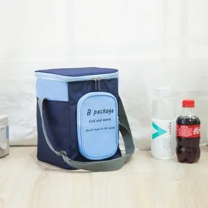 

Square waterproof aluminium foil cold storage ice bag portable thermal insulation storage bag 17*17*23cm