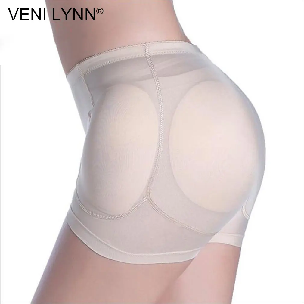 VENI LYNN 4 Sponge Inserts Hip Enhancer Butt Lifter Cushion Fake Butt Lifter Hip Pads Shape Wear Women Pants Padded Panties