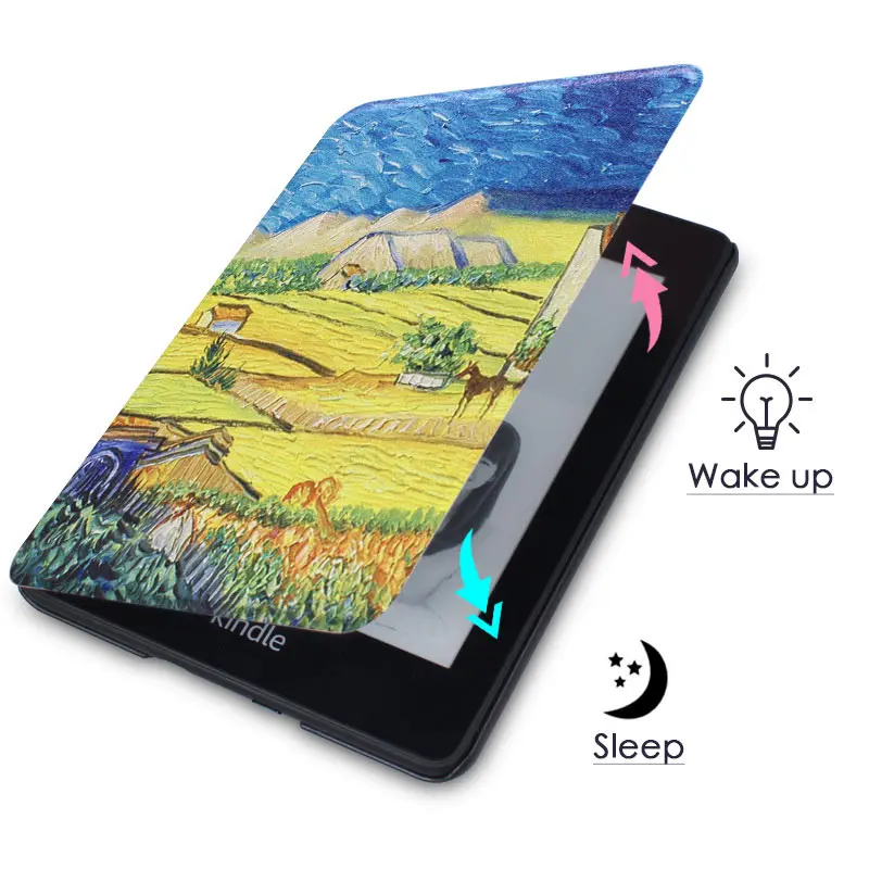2020 авто сна чехол для всех Новый Kindle 2019 Edition Магнетическое умное покрытие Amazon 2018