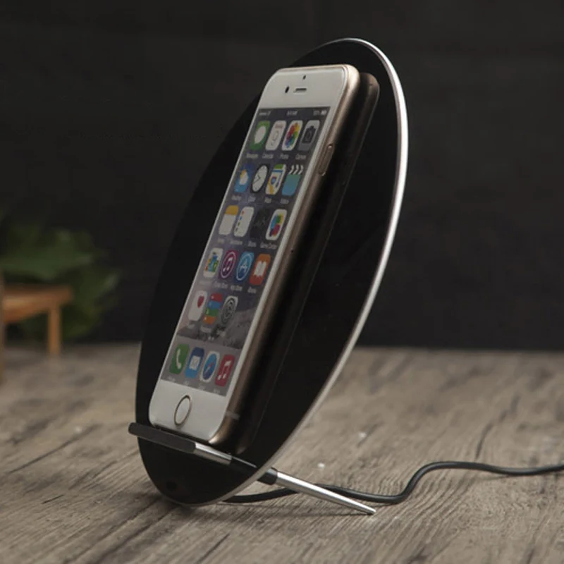 qi Polmxs QI Wireless Charger Quick Charge 2.0 Fast Charging for iPhone 8 10 X Samsung S6 S7 S8 Aluminum Stand 5V/2A & 9V/1.67A
qi Polmxs QI Wireless Charger Quick Charge 2.0 Fast Charging for iPhone 8 10 X Samsung S6 S7 S8 Aluminum Stand 5V/2A & 9V/1.67A