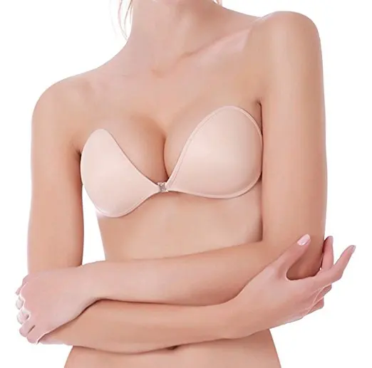 

Women's Slightly Lined Custom Lift Seamless Strapless Bra
