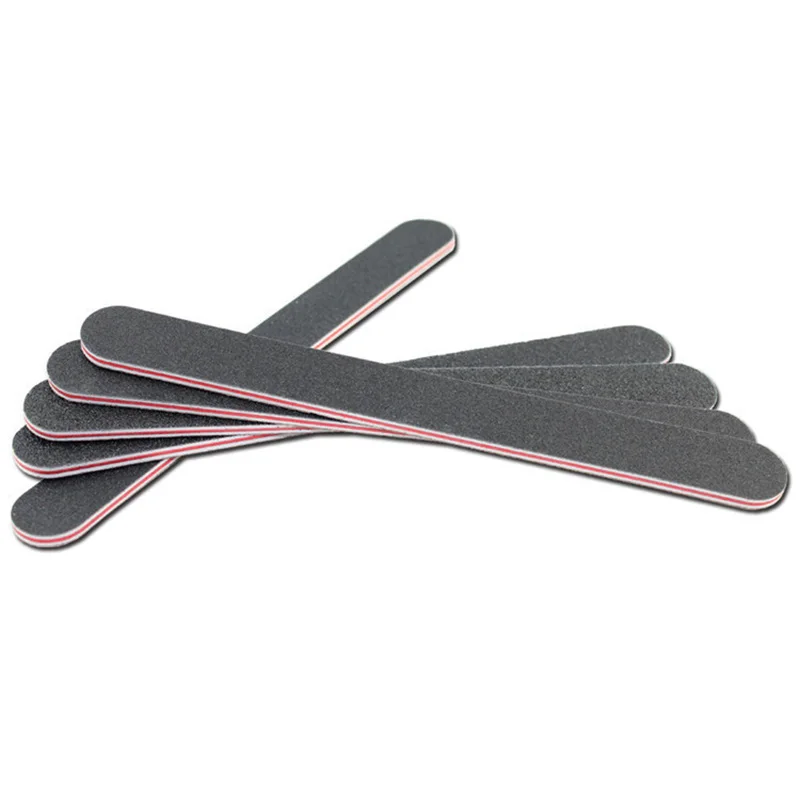 10 шт. Бумеранг в форме банана изогнутая пилочка для ногтей наждачная доска