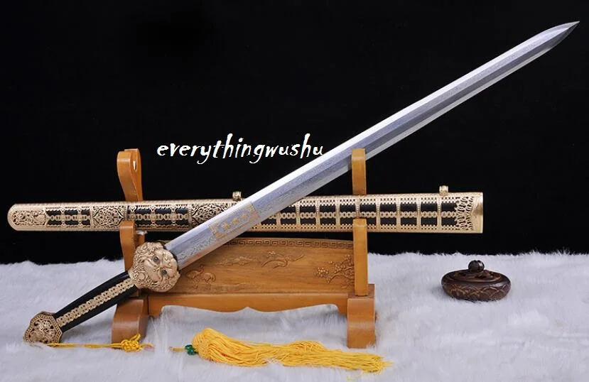 Премиум качество мечи императора Yong Le Swords le Jian династия Ming китайские Wushu Swords|wushu