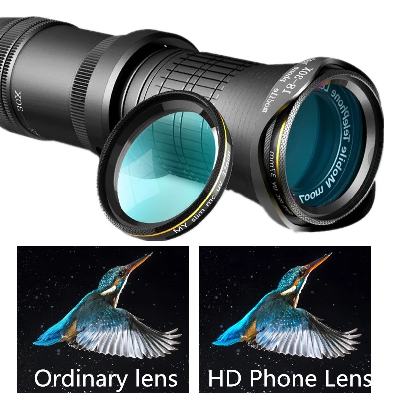 Мобильный телефон мобильные телефоны 18 X-30x камера Zoom Optocal телескоп телеобъектив