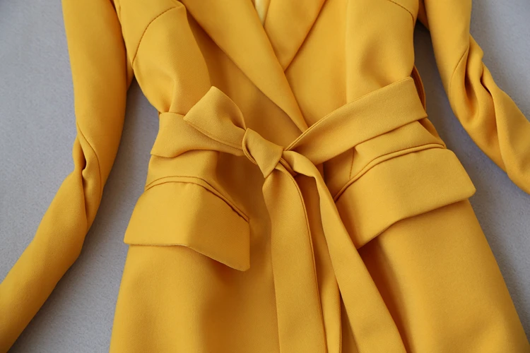 Модный женский костюм осенний Новый облегающий длинный с длинным рукавом