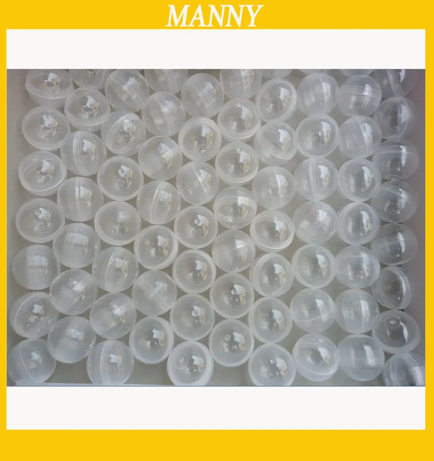 Пустые пластиковые игрушечные капсулы 32 мм шарики для торгового автомата 1 1/4