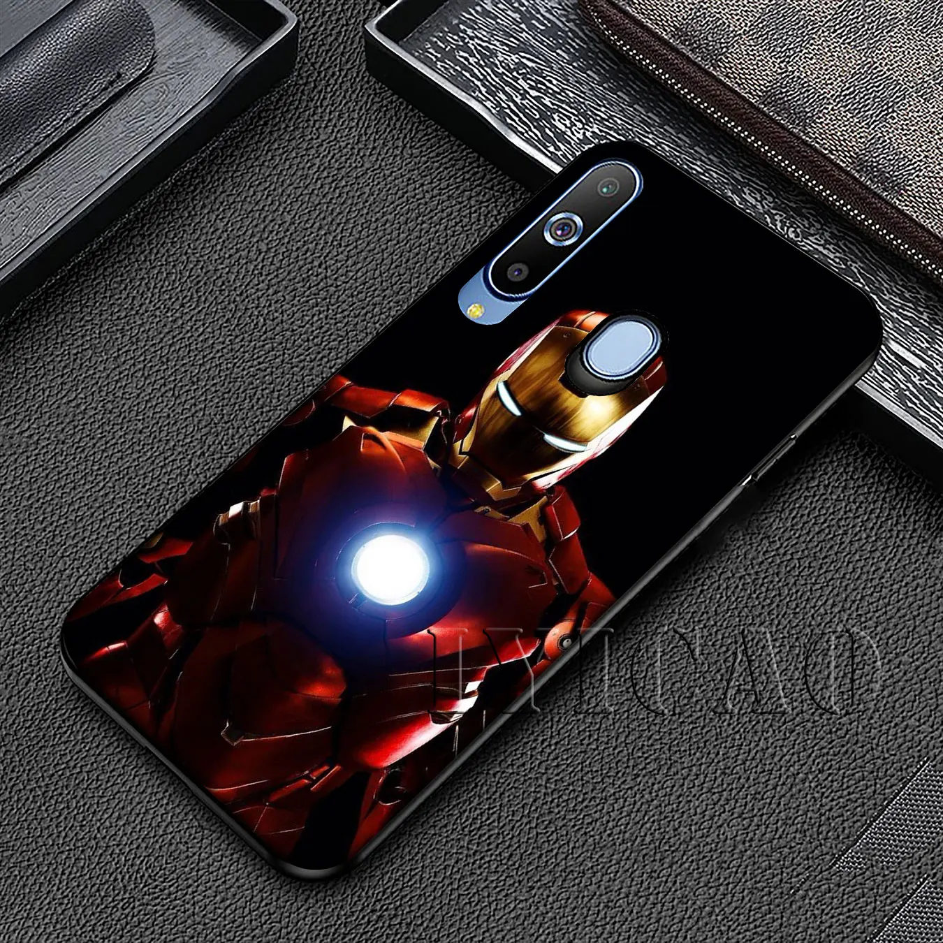 IYICAO Мягкий силиконовый чехол для Samsung Galaxy A70 A60 A50 A40 A30 A20 A10 A50S A40S A30S A20E A10S черный |