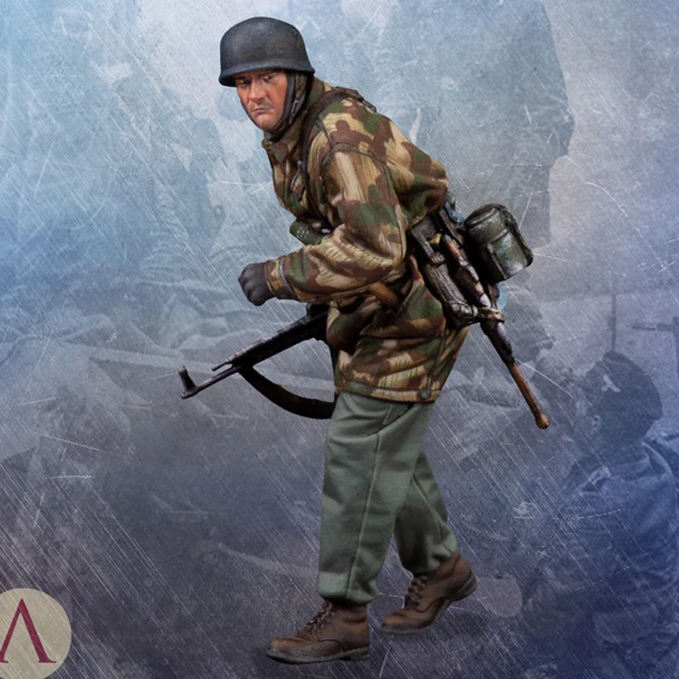 1/35 г. подразделение парашютеров модель солдатика из смолы GK Вторая мировая война