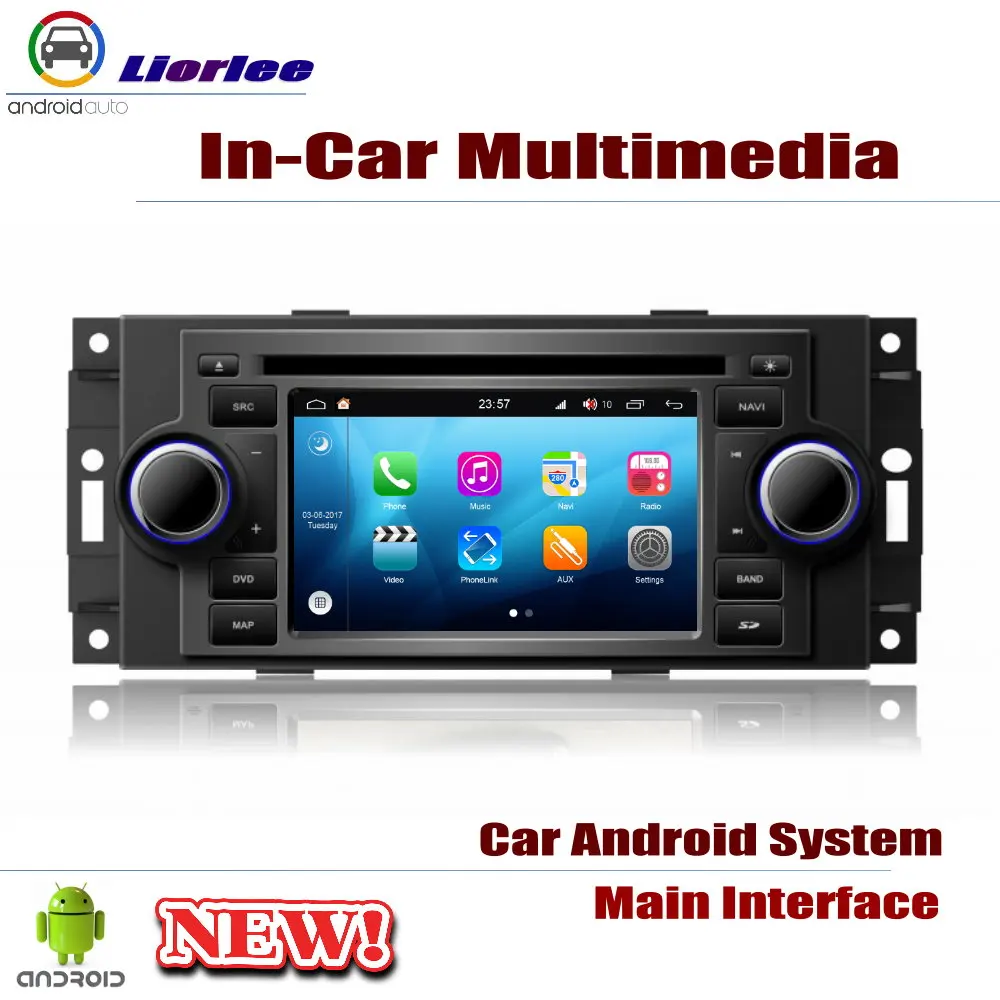 Автомагнитола DVD плеер gps навигация для джип Патриот 2006~ 2009 Android HD дисплей Система аудио видео стерео в тире головное устройство