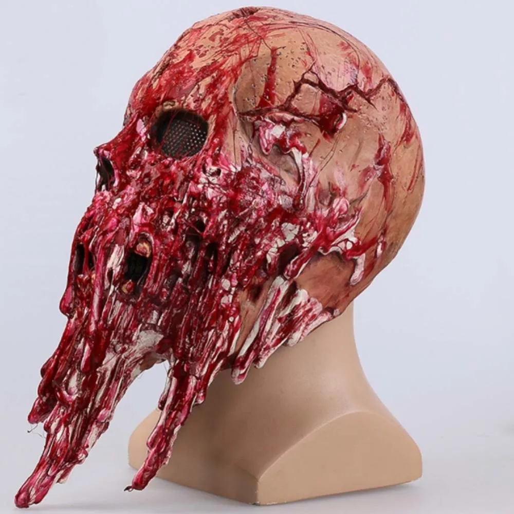 Terror Living Dead Zombie latex Mask Cosplay Halloween Masquerade Perform face mask Props panic High Quality | Тематическая одежда