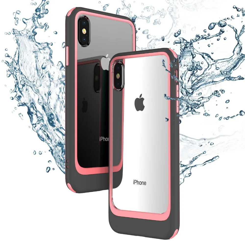 Tough TPU Anti-Knock Protetive Fitted Transparent iphone Case For 7/8 Plus X XS XR MAX Color Clash In Ten | Мобильные телефоны и