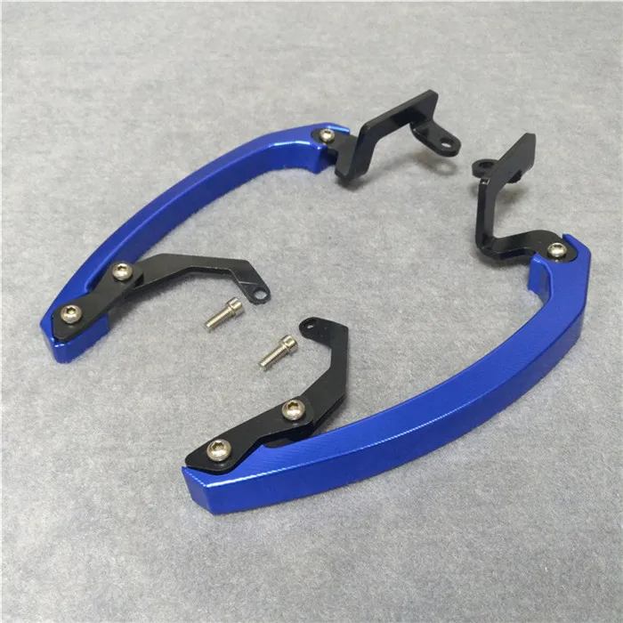 blue MT07 MT 07 поручень баров заднее сиденье Ручка для Yamaha MT-07 FZ07 FZ 07 - Цвет: blue