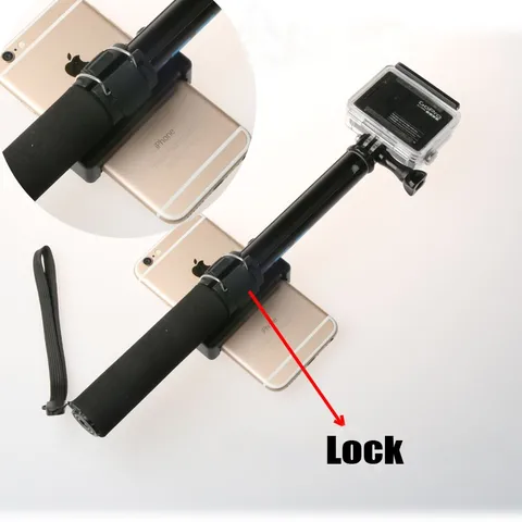 Ручной монопод для GoPro HERO 13 12 DJI OSMO Pocket Action 4 3