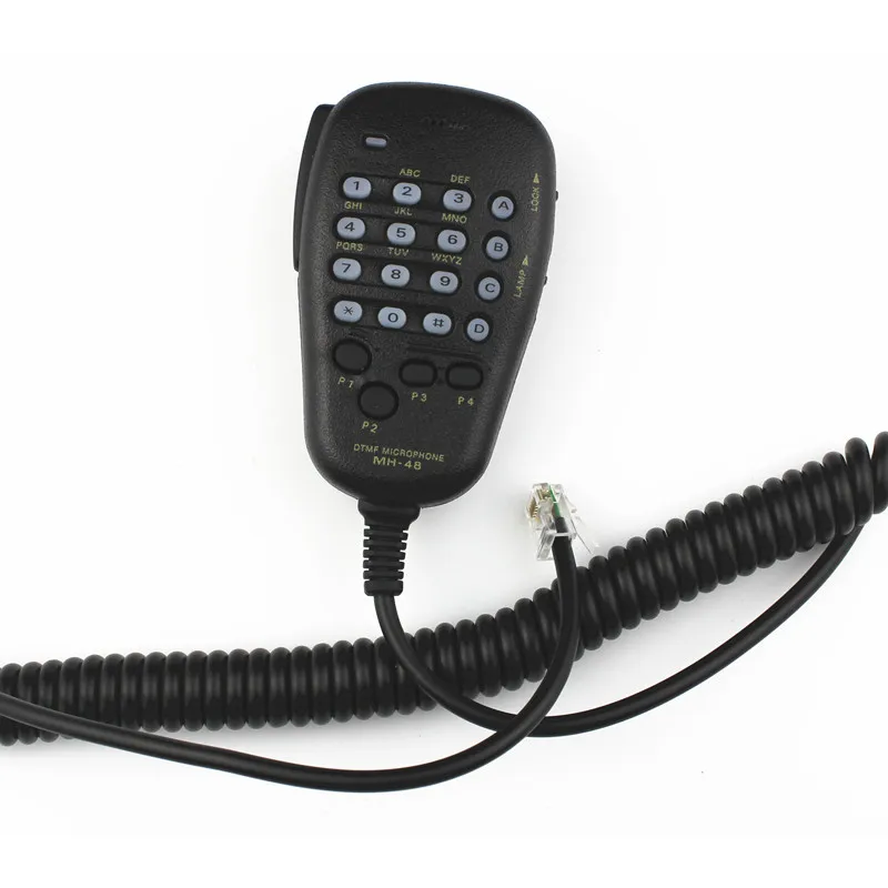 Car Radio Microphone MH-48A6J DTMF Handheld Speaker Mic 6 Pin For Yaesu FT-8800R FT-8900R Speaker