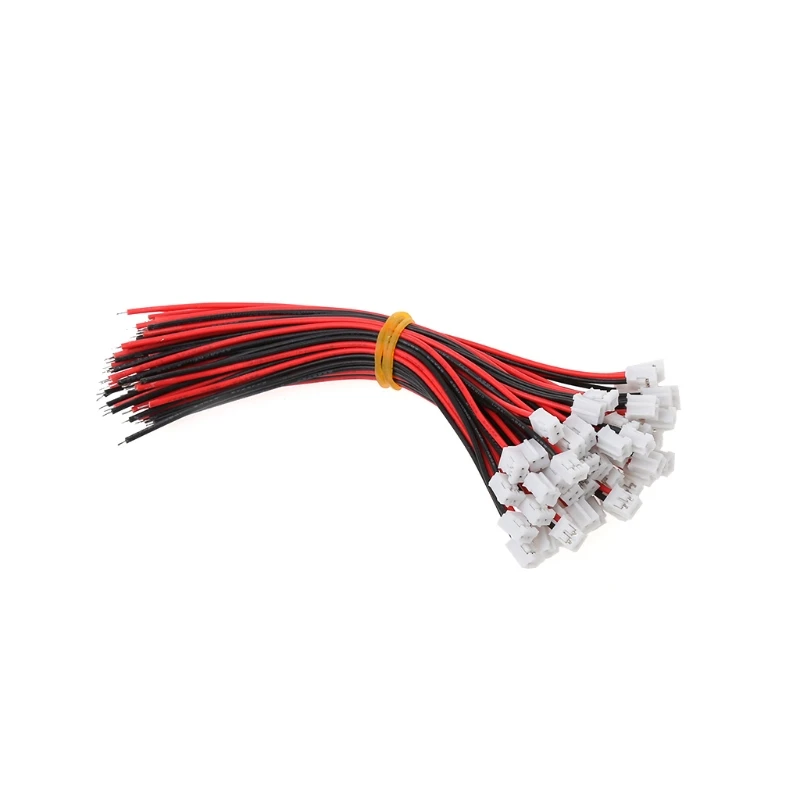 50 комплектов Mini Micro JST 2 0 PH 2-контактный разъем с проводами кабели 120 мм 26AWG | Игрушки