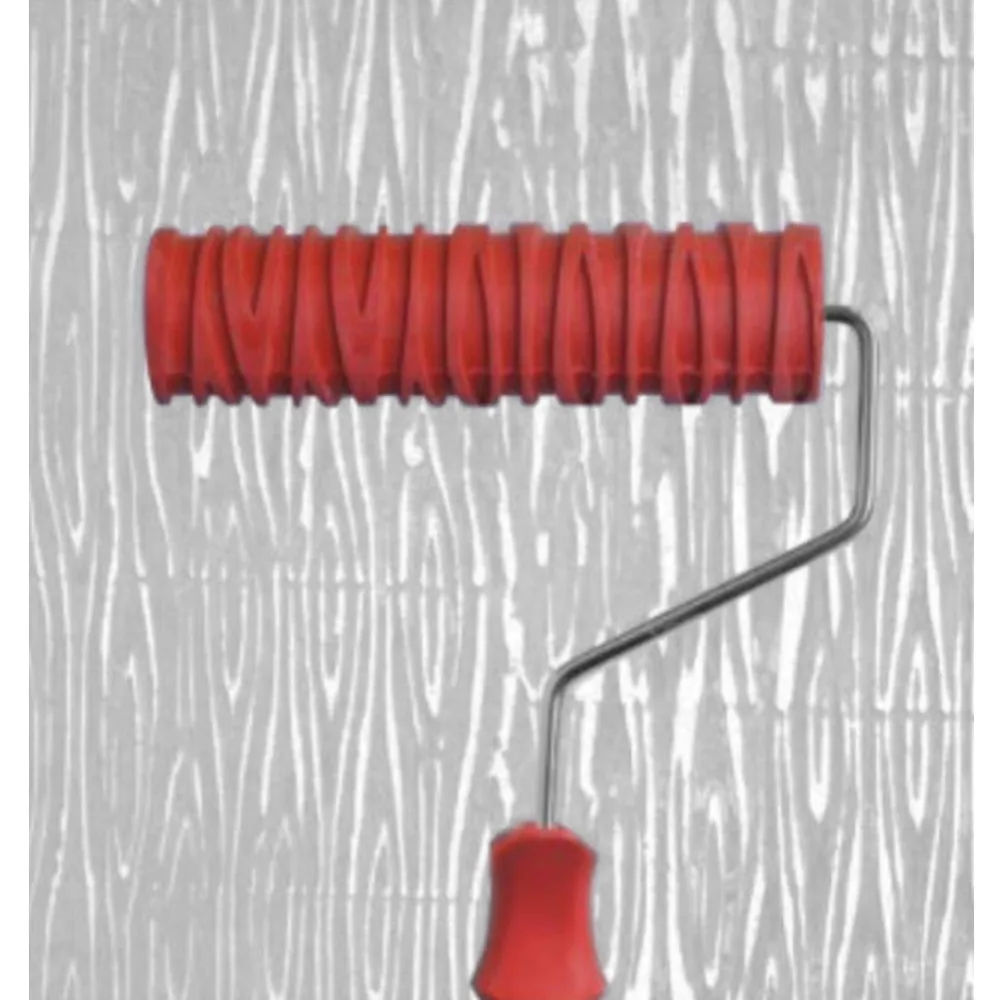 Творческий 7 дюймов Зернистая фактура Краски резиновый ролик для Офис магазин