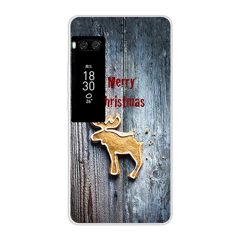 30 Роскошный ТПУ чехол для Meizu Pro 7 Plus, Рождественская ночь, задняя крышка для Meizu Pro 7 Plus, прозрачный чехол, оболочка корпуса телефона, Капа - Цвет: 30