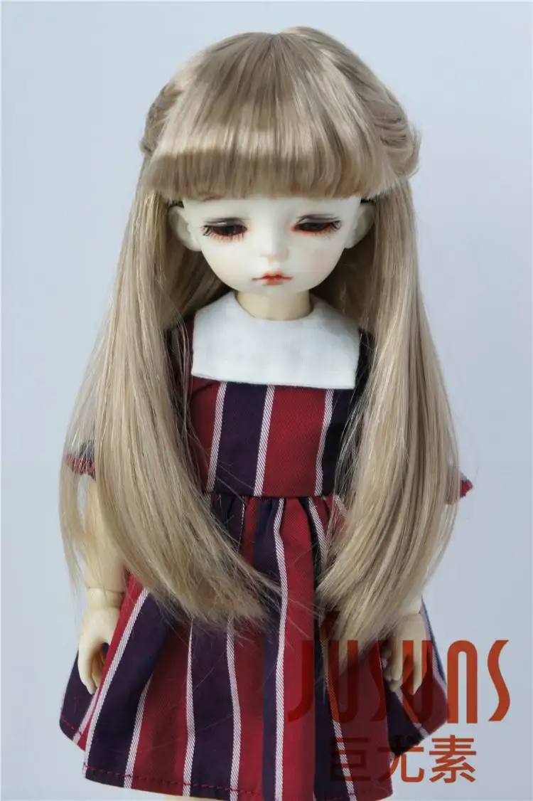 JD088 1/6 YOSD BJD кукольные парики длинные прямые синтетические мохеровые волосы 6-7 аксессуары для кукол