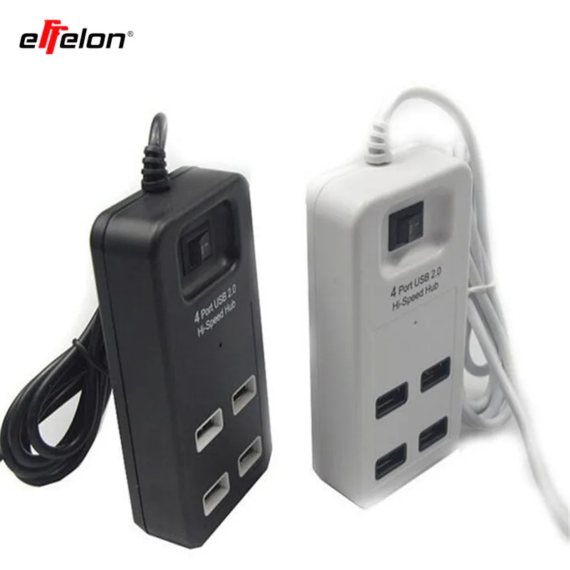 Effelon высокоскоростной 4 порта USB 2 0 зарядное устройство адаптер скорость передачи