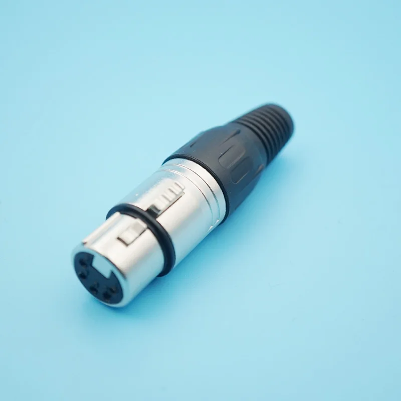 10 шт./лот 3/4/5 Pin XLR разъем штекер/гнездо адаптер крепление для аудиопанели