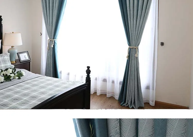 [Byetee] Роскошные занавески для кухни занавески s для гостиной Cortinas ткань оконные занавески s