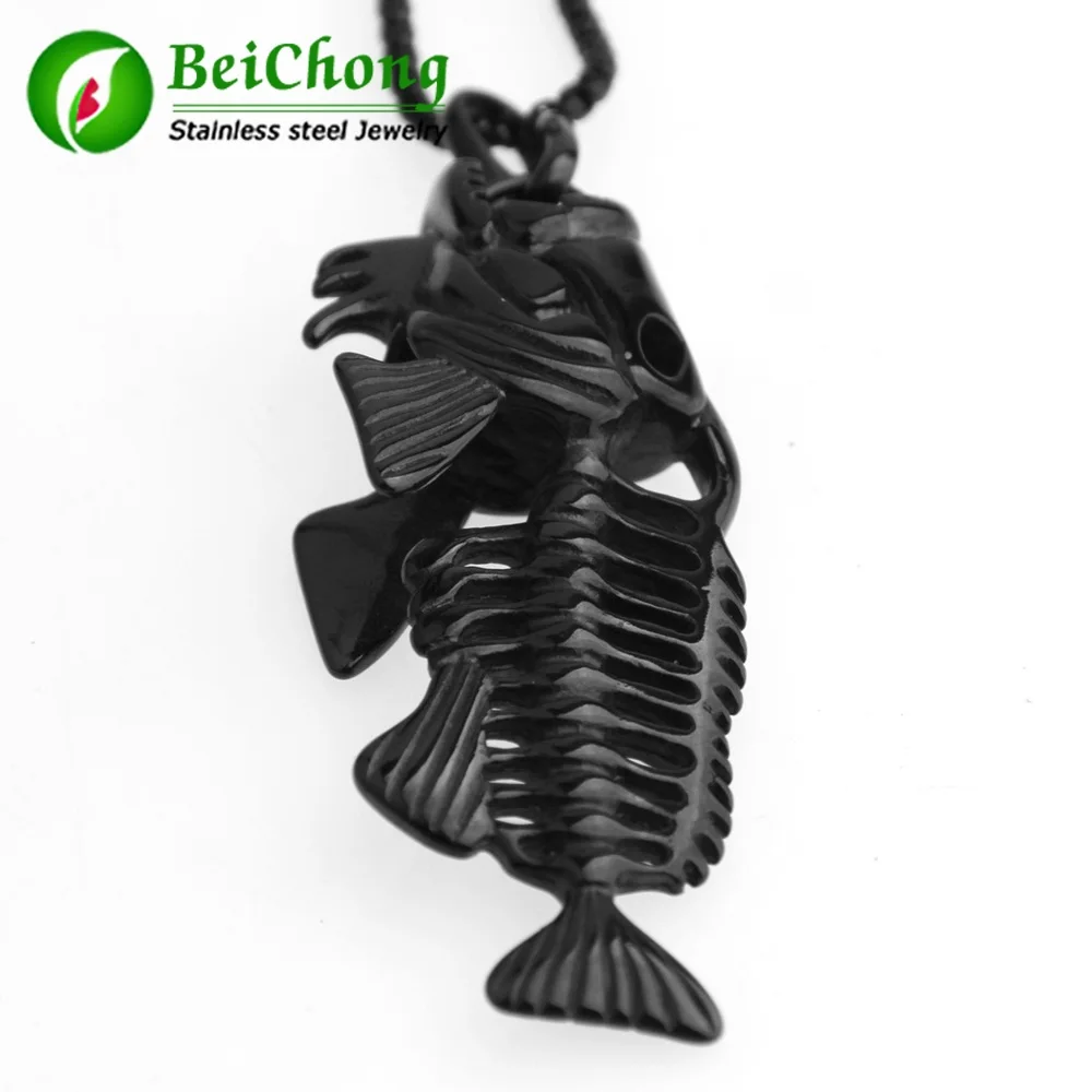 Цепочка мужская со звеньями из стали 316L ожерелье золотистого цвета с