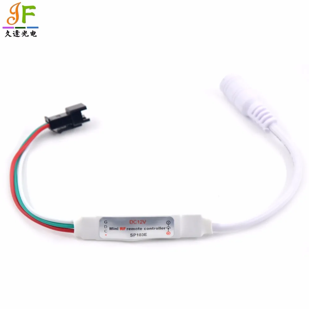 30pcs fast shippingWireless RF SP103E 14 keys Digital for WS2811 WS2812 WS2812B LED Controller 5V12V 2048Pixels Pixel Strip | Лампы и