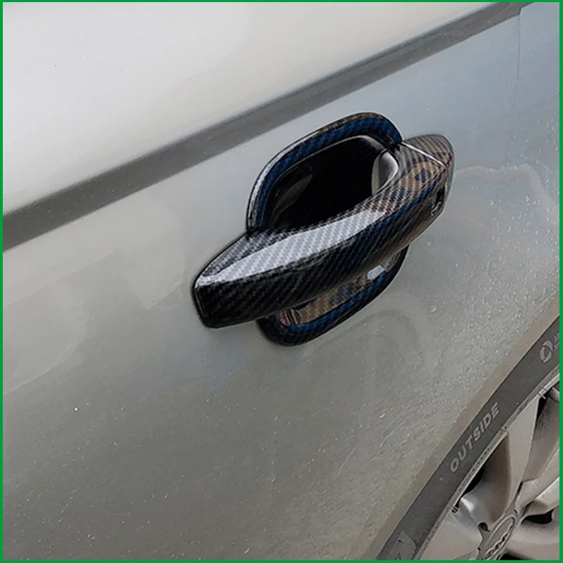Дверная ручка из углеродного волокна для Audi Q5 2009 2010 2011 2012 2013 2014 2015 чаша крышка