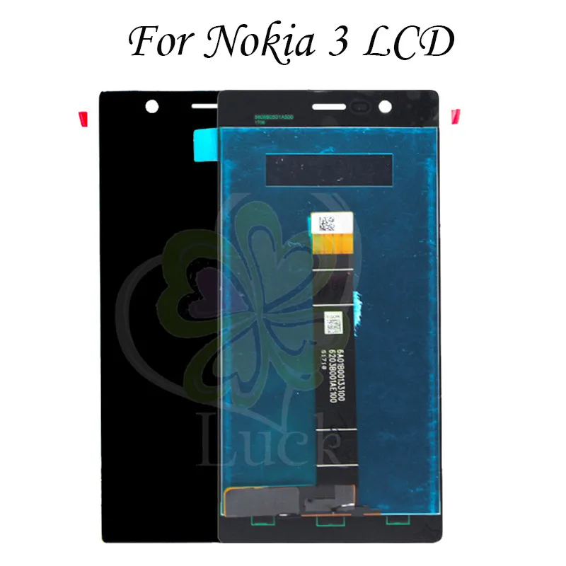 Для Nokia 3 LCD Nokia3 TA-1032 дисплей с кодирующий преобразователь сенсорного экрана в