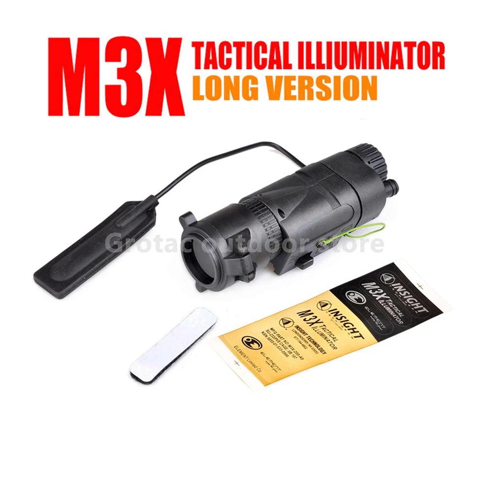 Тактический L-3 Warrior System Flash light M3X осветитель длинная новая версия | Спорт и