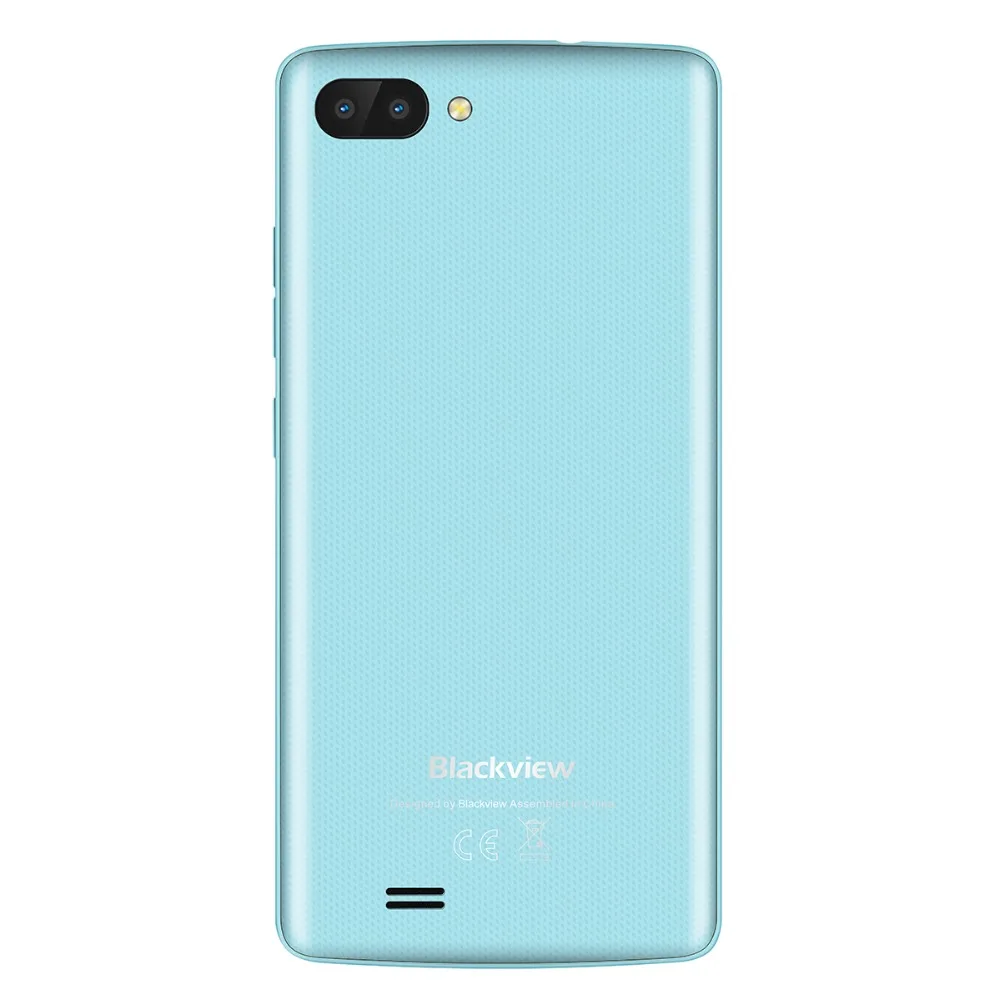 Blackview A20 смартфон с четырёхъядерным процессором Android GO 5 дюймовым 18:9 экраном 3G