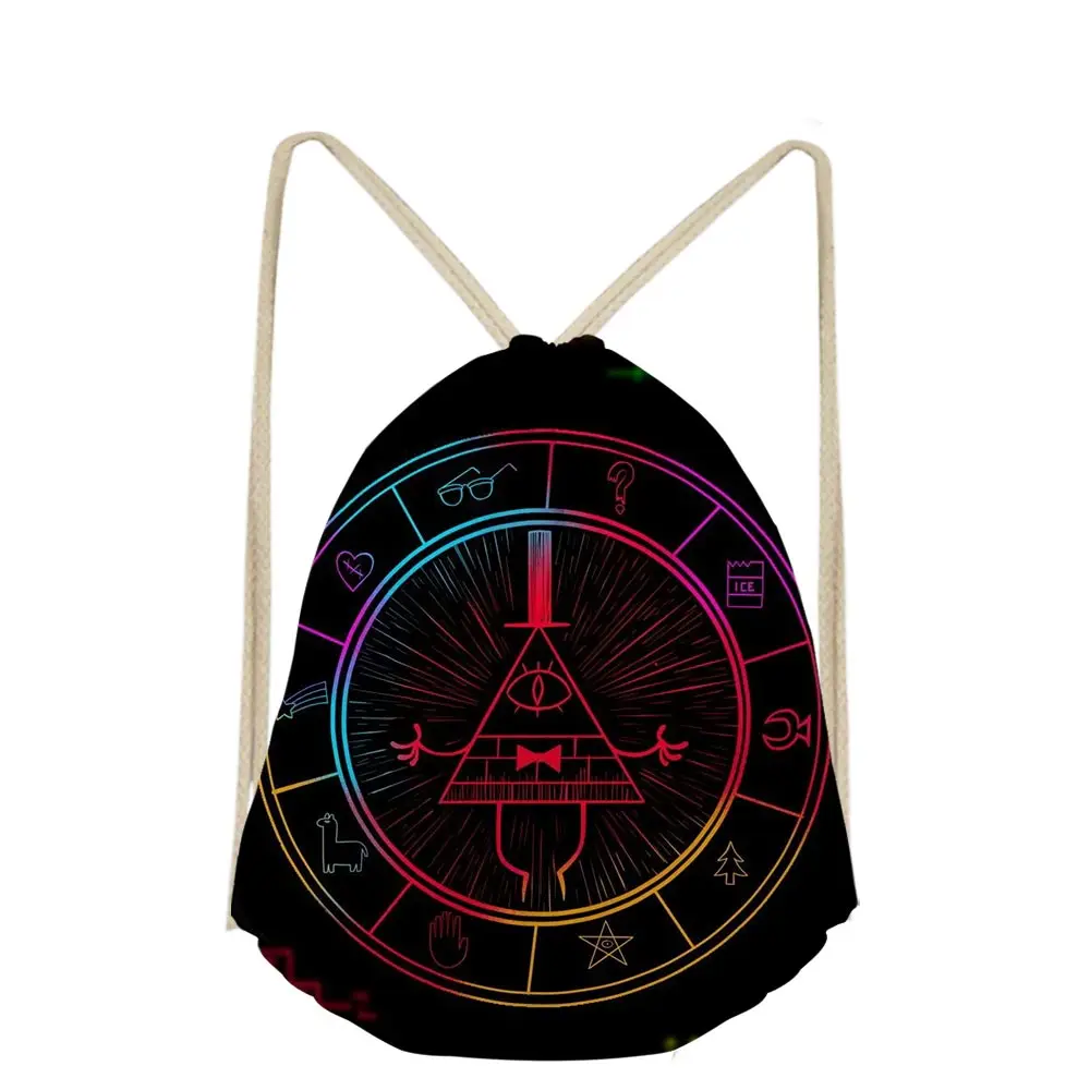 3D Мода Аниме Мультфильм Пользовательские Mochilas Escolar обуви карман шнурок сумка шоппер мальчики девочки школьный Чехол Детская сумка