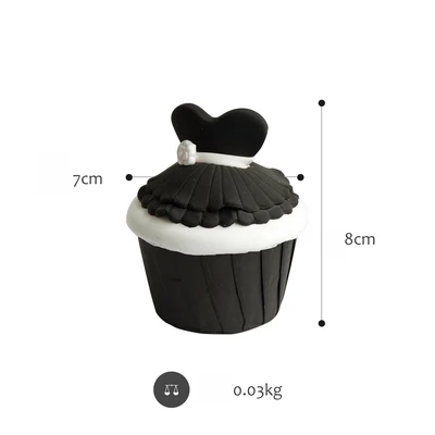 SWEETGO искусственный кекс ослепительный Темный стиль поддельные формы помадки для торта глиняные украшения фитинг витрина магазина/формы для торта - Цвет: 8