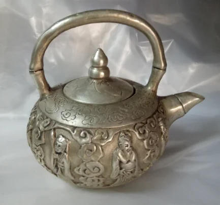 

Antique bronze art antique bronze art bronze ornaments of pure copper teapot